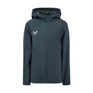 Castore Childrens/Kids Logo Waterproof Jacket / Dark Slate